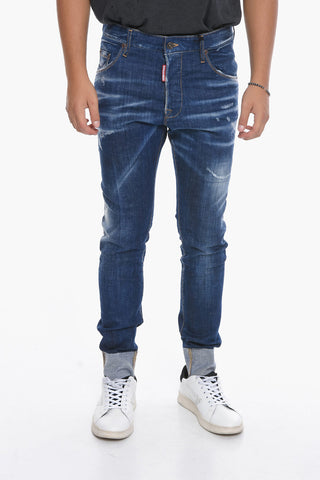 Jeans SKATER Effetto Distressed 16 cm