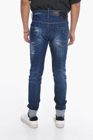 Jeans SKATER Effetto Distressed 16 cm