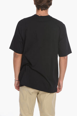 T-Shirt Giricollo A Maniche Corte Stampata