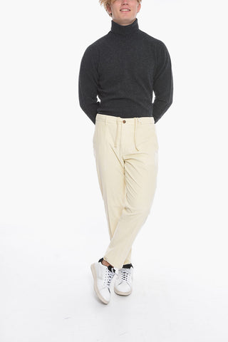 Corduroy DUMBO Pants with Belt Loops