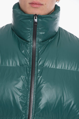 Piumino Oversize in Nylon Resinato 