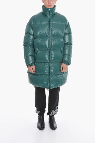 Piumino Oversize in Nylon Resinato 