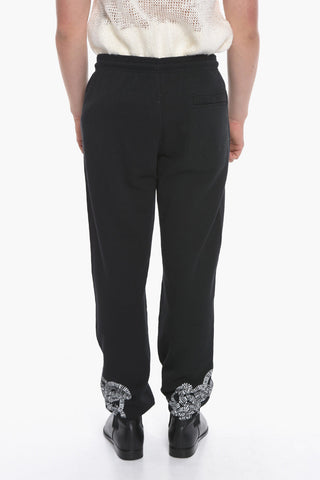 Brushed Cotton SNAKE WINGS Sweatpants