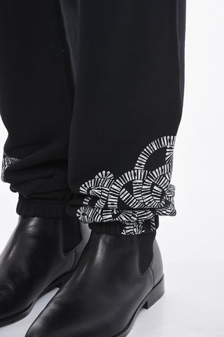 Brushed Cotton SNAKE WINGS Sweatpants