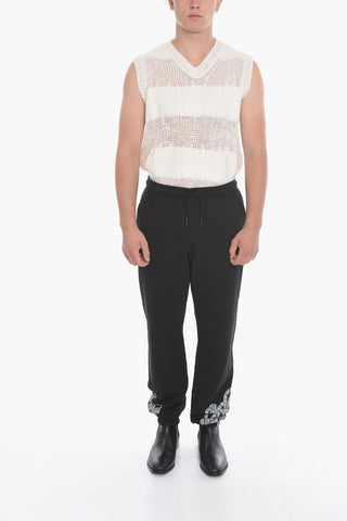 Brushed Cotton SNAKE WINGS Sweatpants