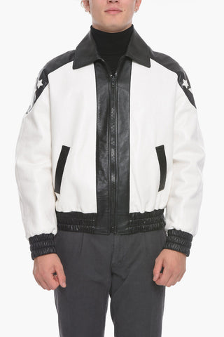 VIOLETTE BANKS Lambskin FLAG Teddy Jacket