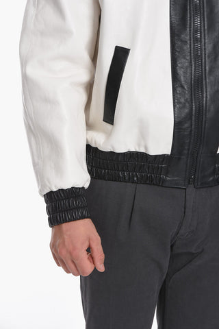 VIOLETTE BANKS Lambskin FLAG Teddy Jacket