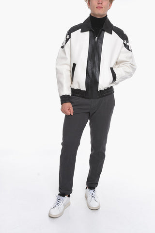 VIOLETTE BANKS Lambskin FLAG Teddy Jacket