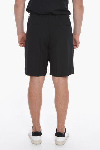 Shorts in Lana Vergine a 1 Pince