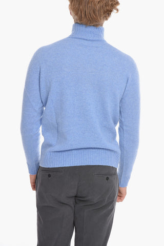 Maglia Dolcevita in Misto Cashmere