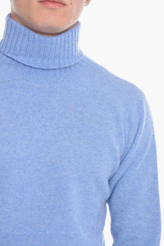 Maglia Dolcevita in Misto Cashmere