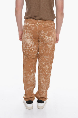 REYKJAVIK Overdyed Trousers with Acid-Wash Effect