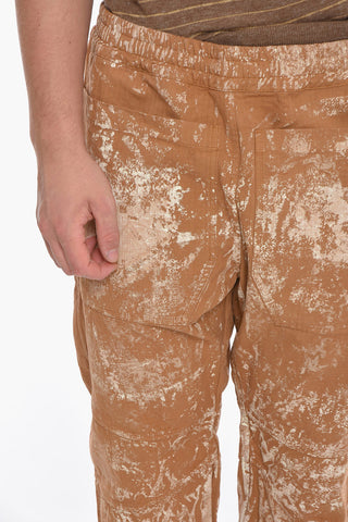 REYKJAVIK Overdyed Trousers with Acid-Wash Effect