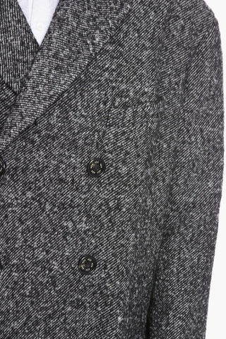 Double-breasted Coat with Welt Pockets