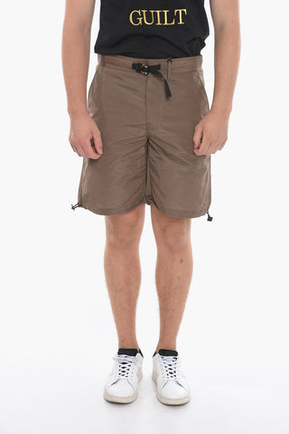 Tech Fabric Shorts with Safety Buckle