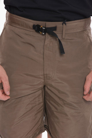 Tech Fabric Shorts with Safety Buckle