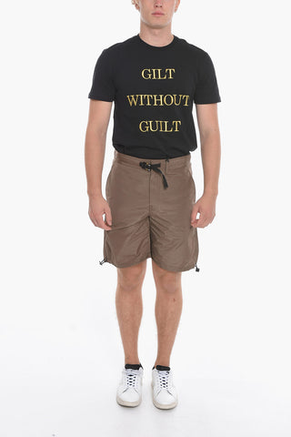 Tech Fabric Shorts with Safety Buckle