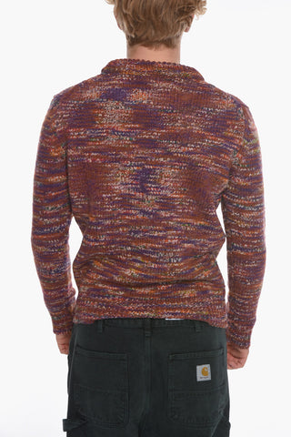 Maglia Multicolor in Tessuto Intrecciato