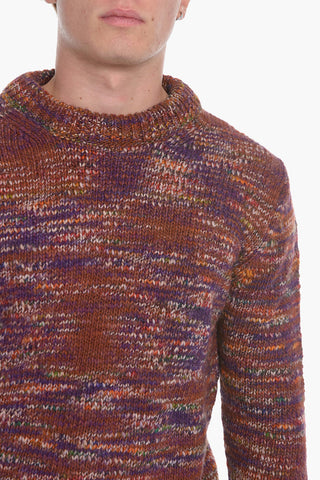 Maglia Multicolor in Tessuto Intrecciato