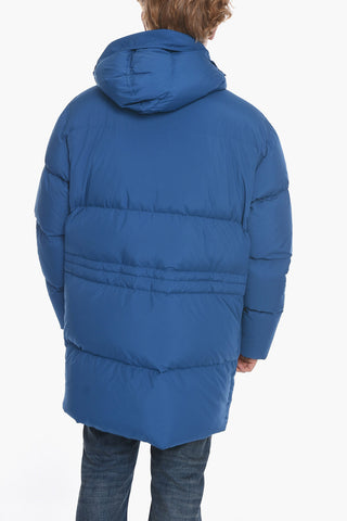 Hooded Padded Coat with Maxi Pockets
