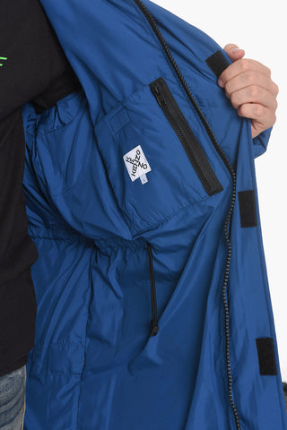 Hooded Padded Coat with Maxi Pockets