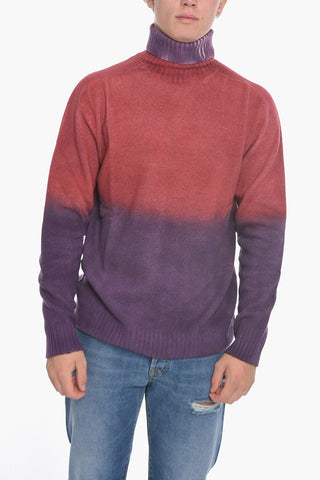 Turtleneck Sweather with Contrasting Detailing