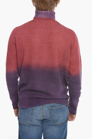 Turtleneck Sweather with Contrasting Detailing