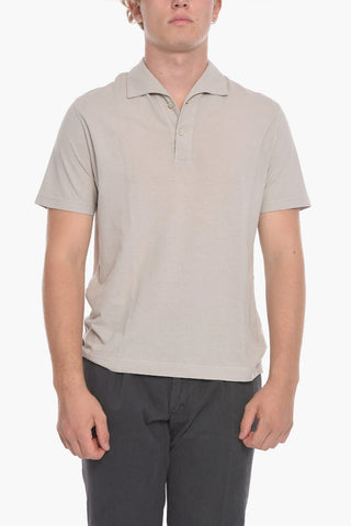 Short-sleeved Cotton Polo