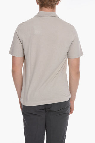 Short-sleeved Cotton Polo