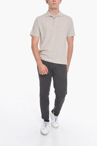 Short-sleeved Cotton Polo