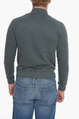 STYLE & FREEDOM Felpa Mock Neck in Misto Cotone