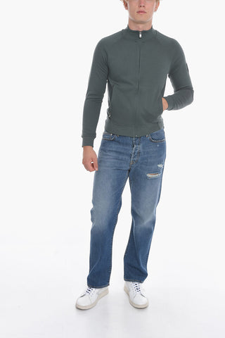 STYLE & FREEDOM Felpa Mock Neck in Misto Cotone