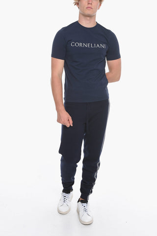 ID T-Shirt Girocollo con Logo Stampato