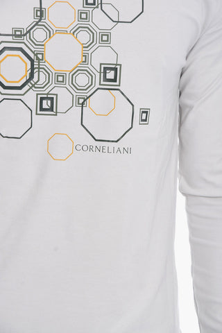 ID Crew Neck Cotton Jersey T-Shirt with Print
