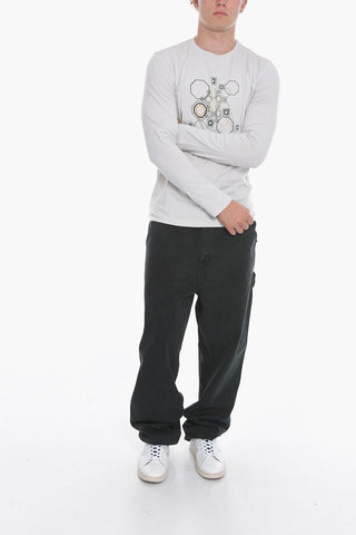 ID Crew Neck Cotton Jersey T-Shirt with Print