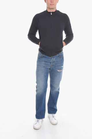 STYLE & FREEDOM Felpa Mock Neck in Misto Cotone