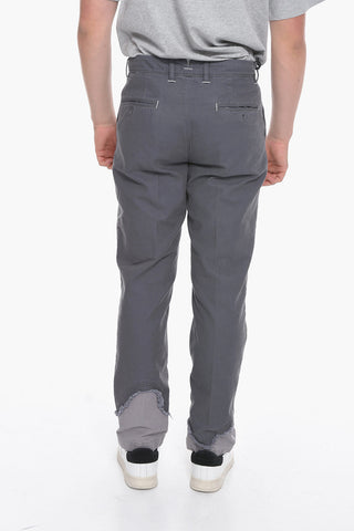 FACETASM Distressed Denims with Raw-cut Detailing 18,5cm