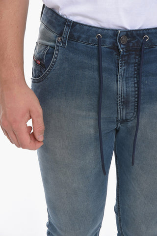 KROOLEY-Y-NE Jogger Denims with Délavé Effect 17cm