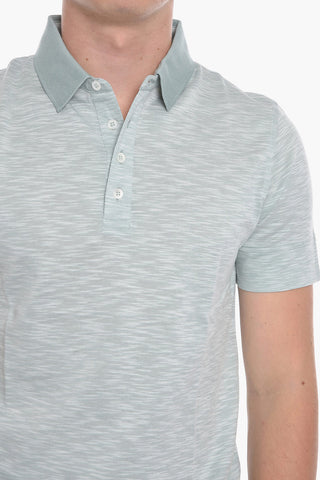 CC COLLECTION Contrasting Collar Cotton Polo