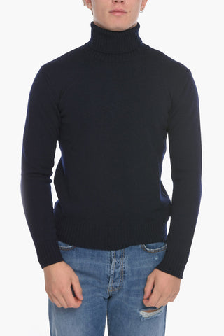 Merino Wool Sweather with Turtleneck