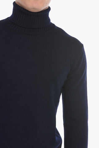 Merino Wool Sweather with Turtleneck