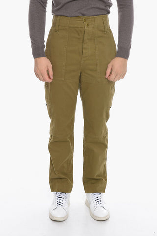 High-waisted SAMSO Cargo Pants