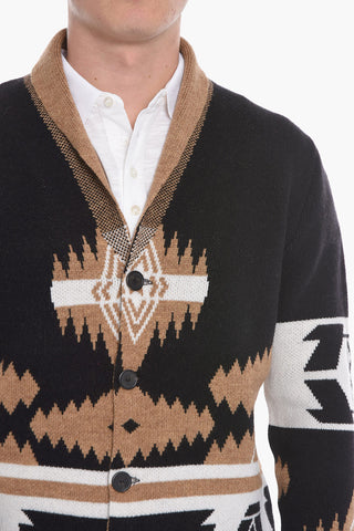 Azteca Jacquard Cardigan