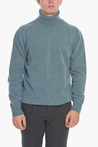 Virgin Wool Turtleneck Sweather