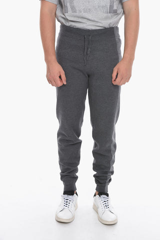 STYLE & FREEDOM Contrasting Band Knitted Sweatpants