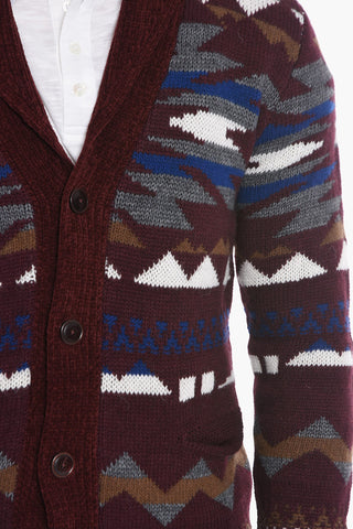 Azteca Jacquard Cardigan
