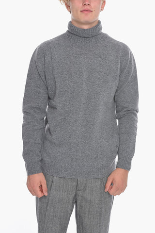 Virgin Wool Turtleneck Sweater