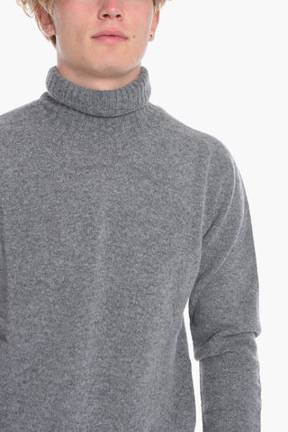 Virgin Wool Turtleneck Sweater