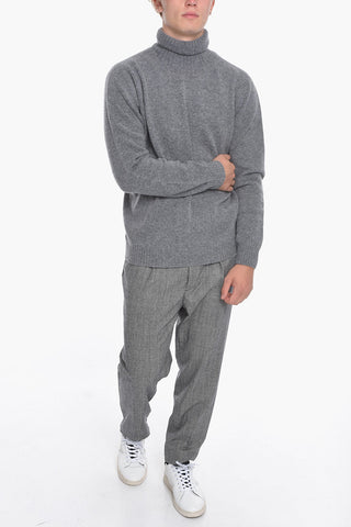 Virgin Wool Turtleneck Sweater