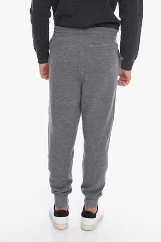Virgin Wool and Cashmere Joggers with 3 Pockets